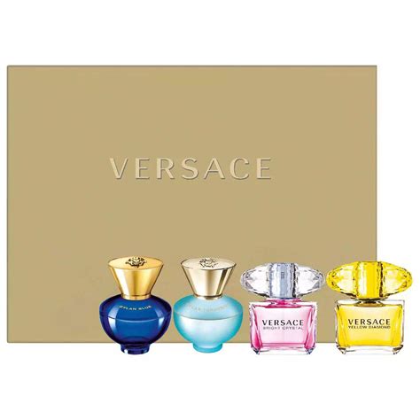 versace figurino|Versace Miniatures Collection Fragrance Set for .